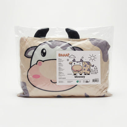 Kinderkissen Koosje Kuh - Grau/Beige