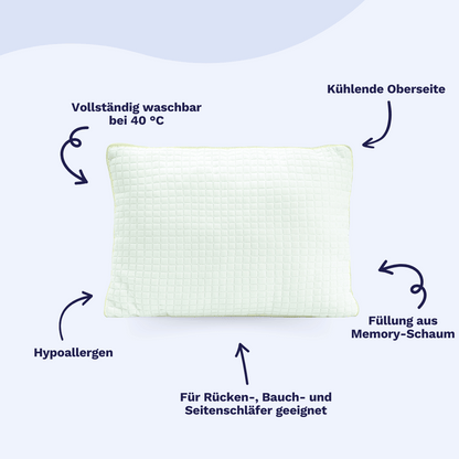 Zelesta Cooling Pillow - Memory Foam 50x70 cm