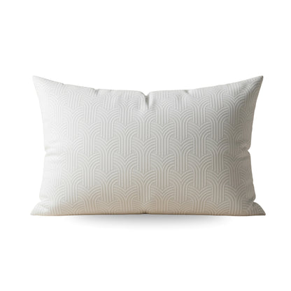 Zelesta Flanel Art Kissenbezüge Set von 2 - Creme