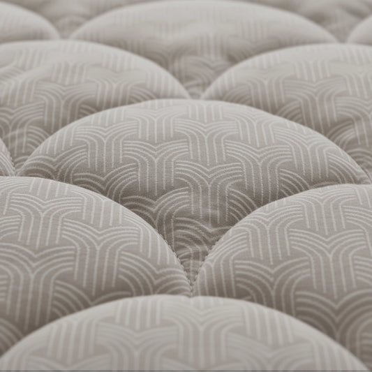 Zelesta Flanel Art - Taupe & Grey