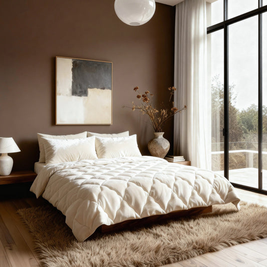 Zelesta Flanel Uni - Beige