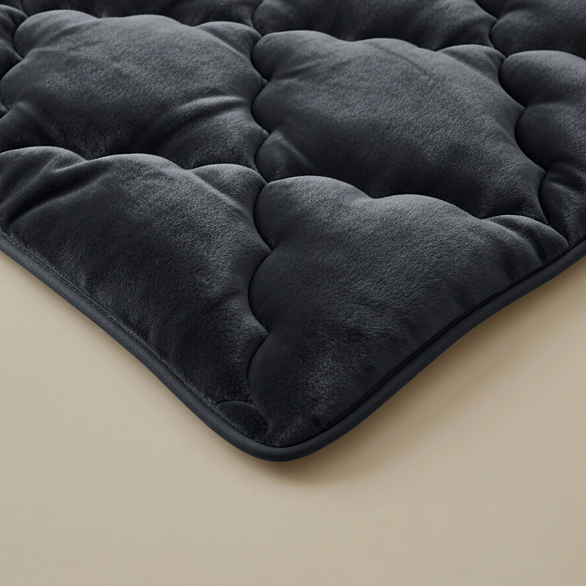 Zelesta Flanel Uni - Schwarz