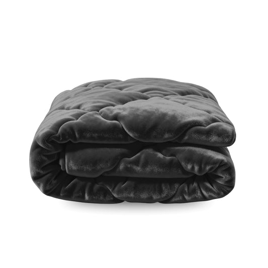 Zelesta Flanel Uni - Schwarz
