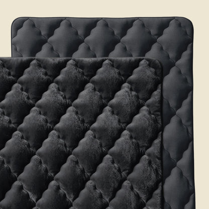 Zelesta Flanel Uni - Schwarz
