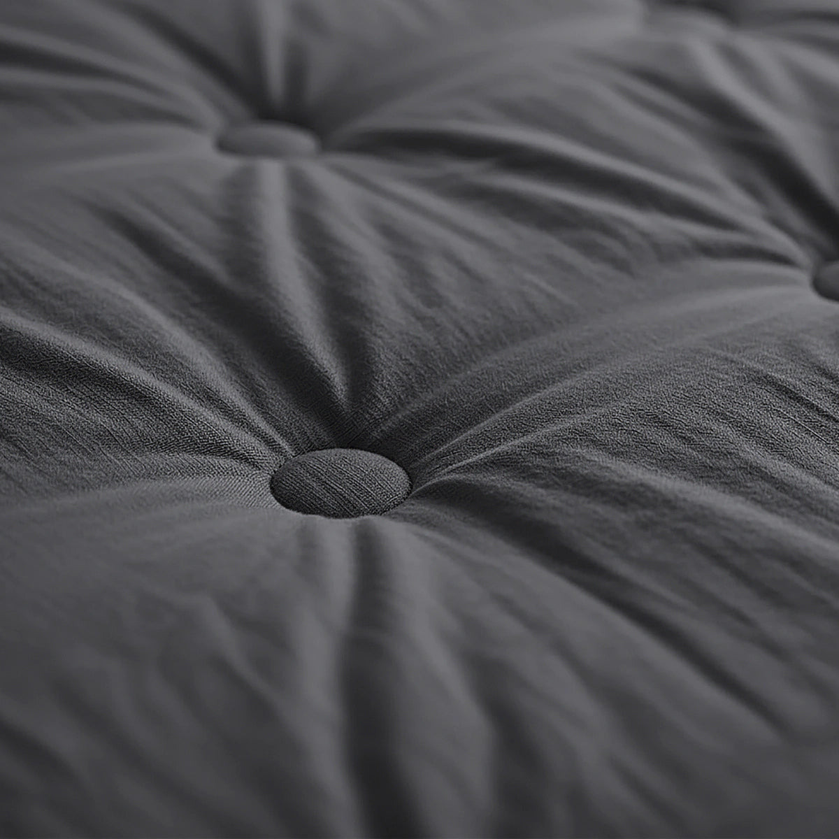 Zelesta Japandibed Baumwolle Mousseline - Anthracite