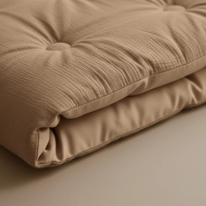 Zelesta Japandibed Baumwolle Mousseline - Brown