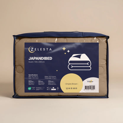 Zelesta Japandibed Baumwolle Mousseline - Brown
