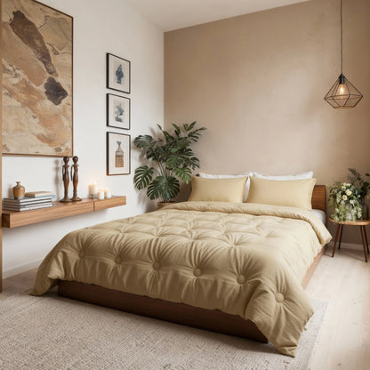 Zelesta Japandibed Baumwolle Mousseline - Ochre