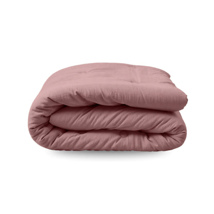 Zelesta Japandibed Baumwolle Mousseline - Old Pink