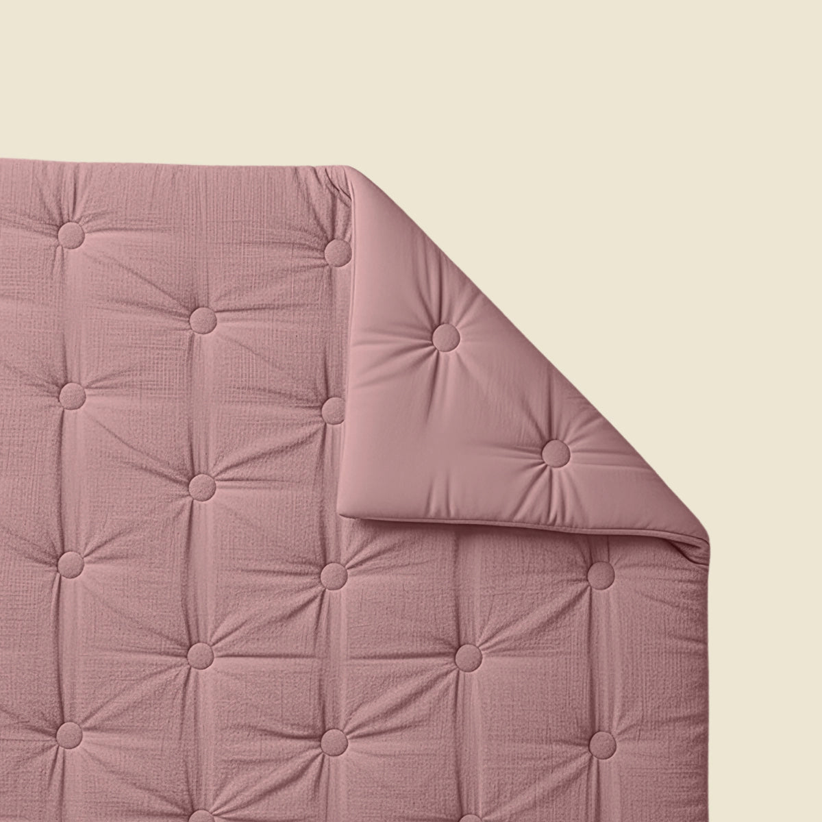 Zelesta Japandibed Baumwolle Mousseline - Old Pink