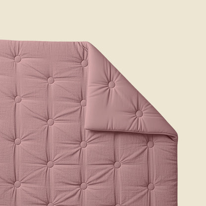 Zelesta Japandibed Baumwolle Mousseline - Old Pink