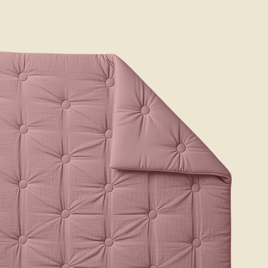Zelesta Japandibed Baumwolle Mousseline - Old Pink
