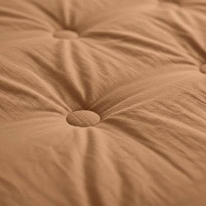 Zelesta Japandibed Baumwolle Mousseline - Terra
