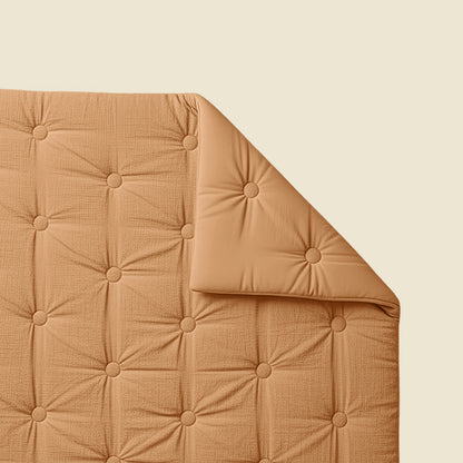 Zelesta Japandibed Baumwolle Mousseline - Terra