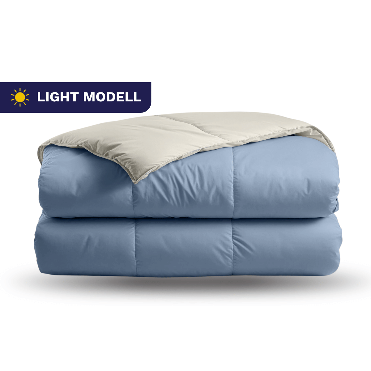 Zelesta Premiumbed Light Baumwolle - Dream Blue & Cream