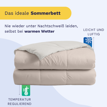 Zelesta Premiumbed Light Baumwolle - Silk & Coconut Cream