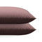 Zelesta Royalbed Diamant Kissenbezüge Set von 2 - Bordeaux