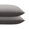 Zelesta Royalbed Diamant Kissenbezüge Set von 2 - Brown-Grey