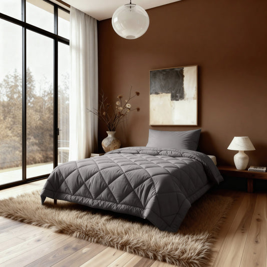 Zelesta Royalbed Diamant – Brown-Grey