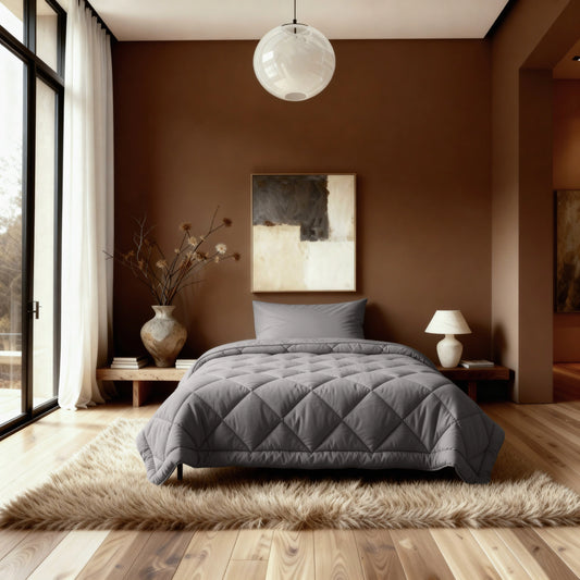 Zelesta Royalbed Diamant – Brown-Grey