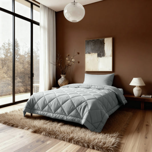 Zelesta Royalbed Diamant – Grey-Blue