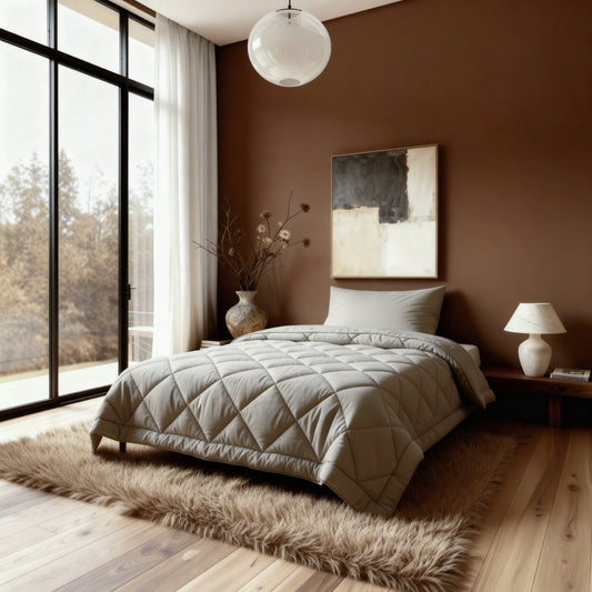 Zelesta Royalbed Diamant – Sand-Beige