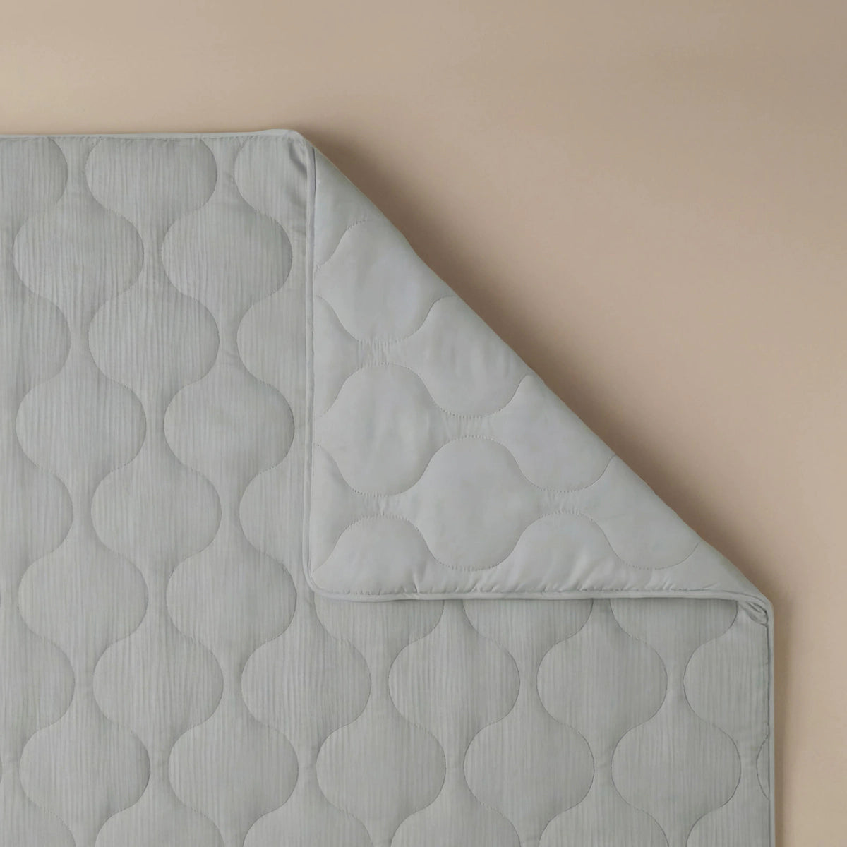 Zelesta Special Musselin Sommerbettdecke - Hellgrau