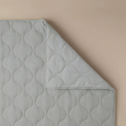 Zelesta Special Musselin Sommerbettdecke - Hellgrau