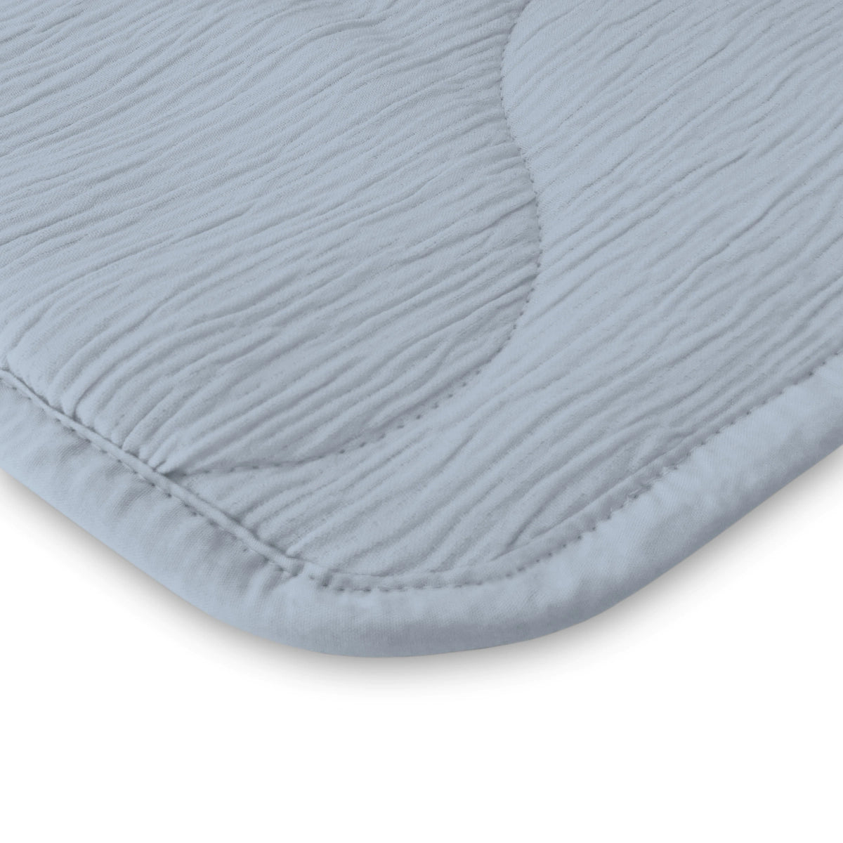 Zelesta Special Musselin Sommerbettdecke - Helles Eisblau