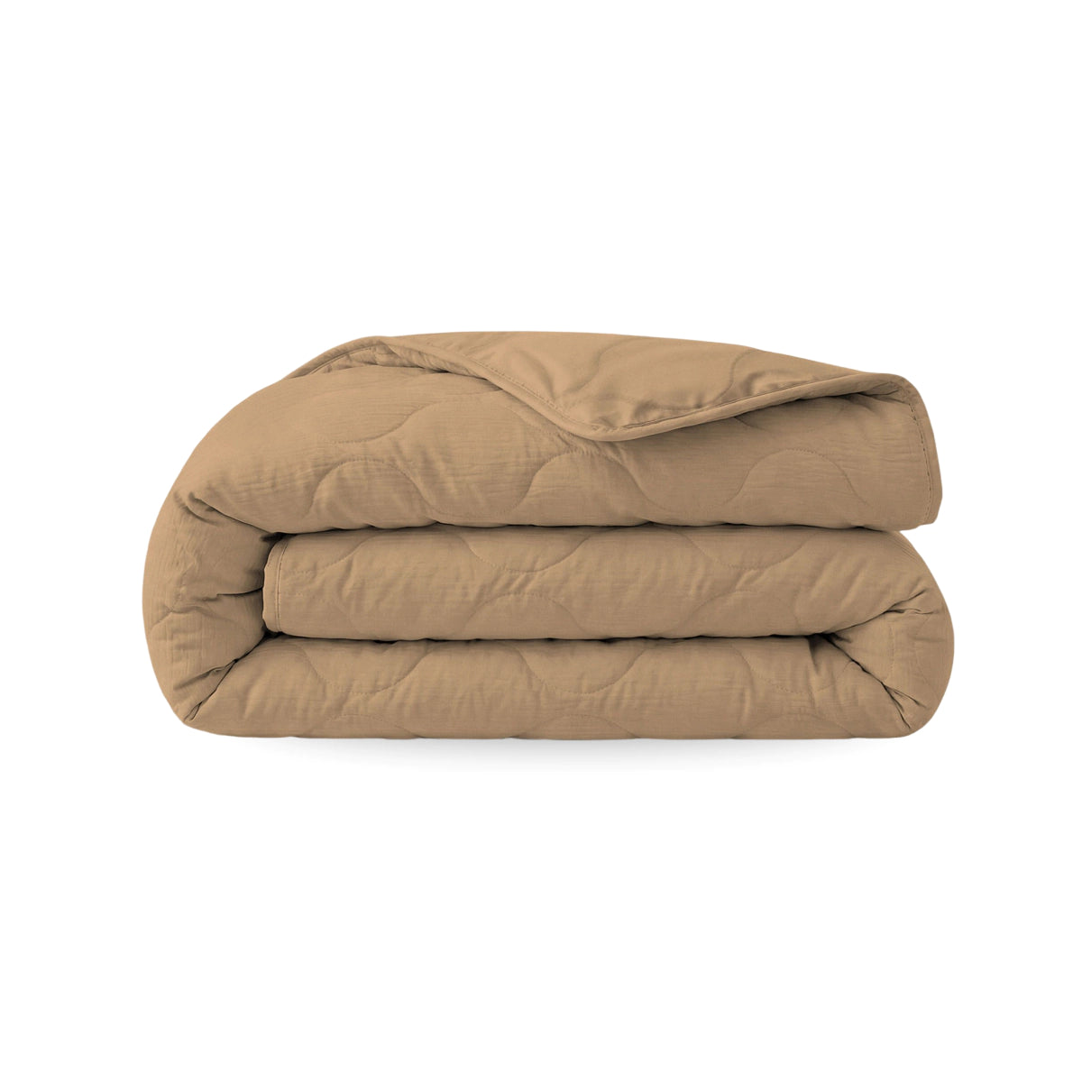 Zelesta Special Musselin Sommerbettdecke - Warmes sanftes Beige