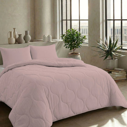 Zelesta Special Musselin Sommerbettdecke - Zartrosa