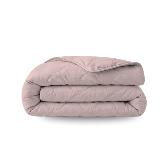 Zelesta Special Musselin Sommerbettdecke - Zartrosa