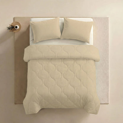 Zelesta Special Musselin Sommerbettdecke - Sanftes Buttergelb