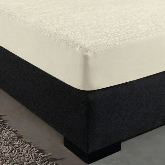 Zelesta Special Cooling Blend Spannbettlaken - Elfenbeinsand