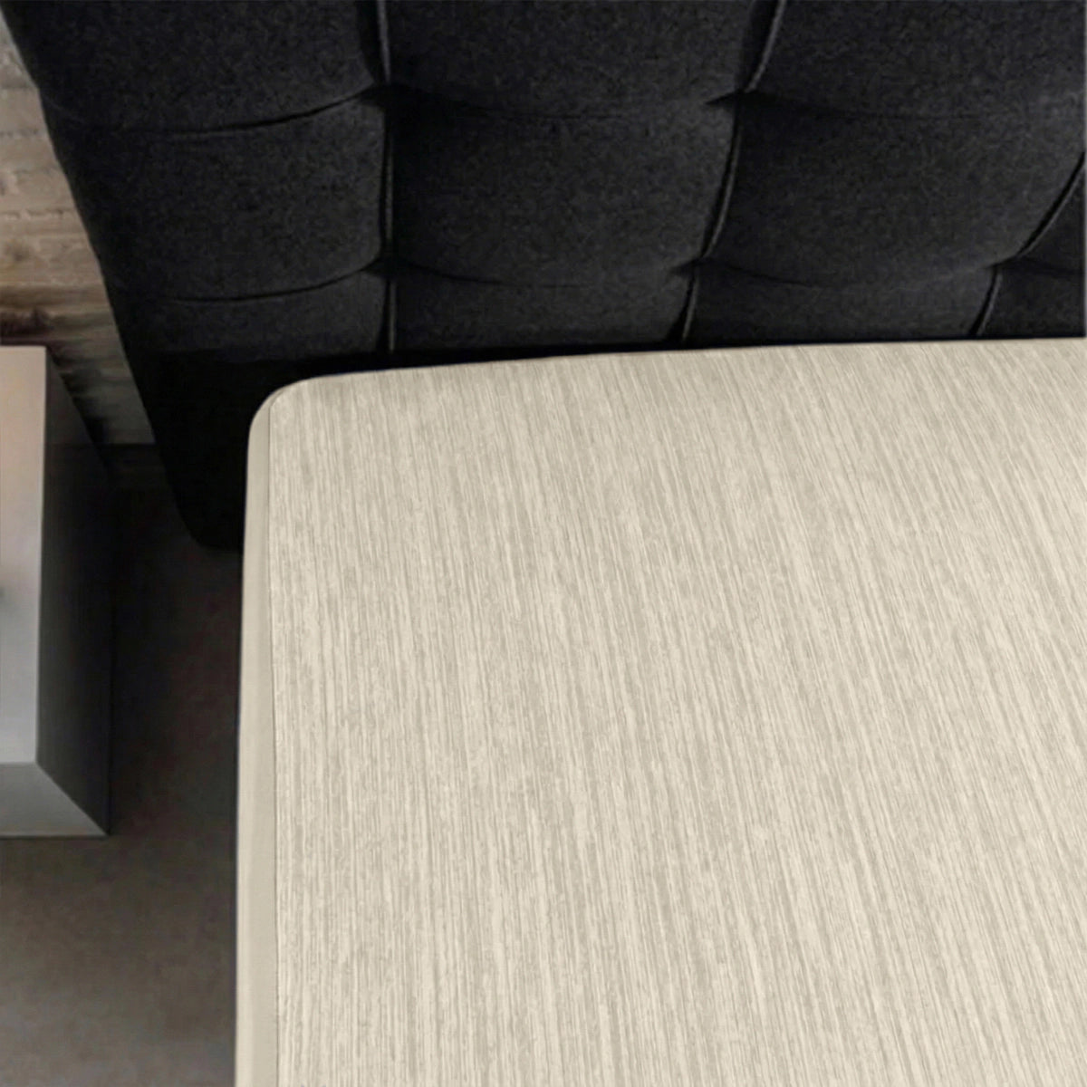 Zelesta Special Cooling Blend Spannbettlaken - Elfenbeinsand