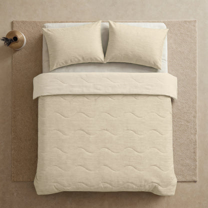 Zelesta Special Cooling Blend Sommerbettdecke - Elfenbeinsand