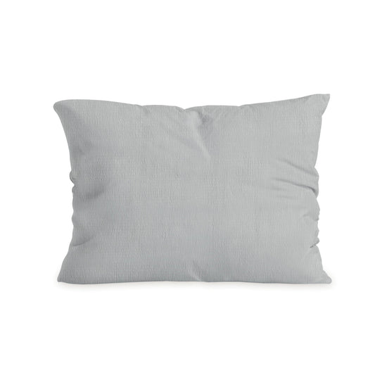 Zelesta Special Seersucker Kissenbezug Set von 2 - Zartes Eisblau