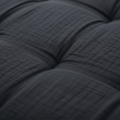 Zelesta Teddy Baumwolle Mousseline - Anthracite