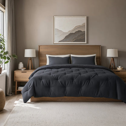 Zelesta Teddy Baumwolle Mousseline - Anthracite