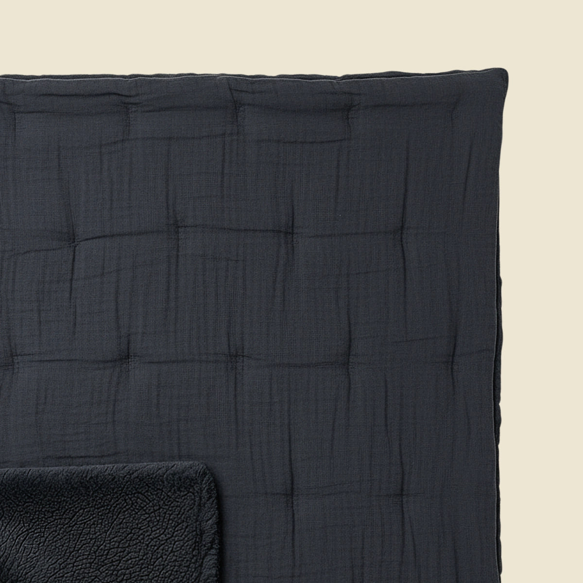 Zelesta Teddy Baumwolle Mousseline - Anthracite