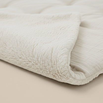 Zelesta Teddy Baumwolle Mousseline - Beige