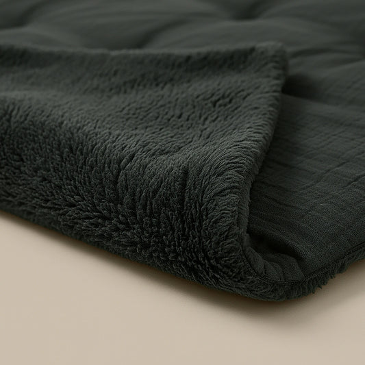 Zelesta Teddy Baumwolle Mousseline - Green