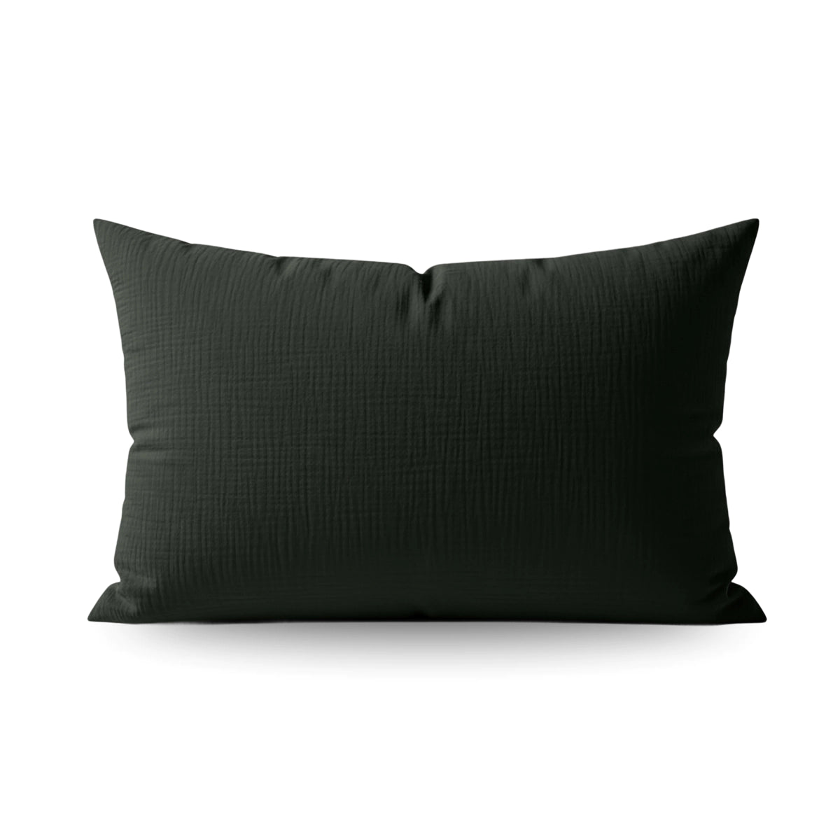 Teddy Baumwolle Mousseline Kissenbezüge Set von 2 - Green