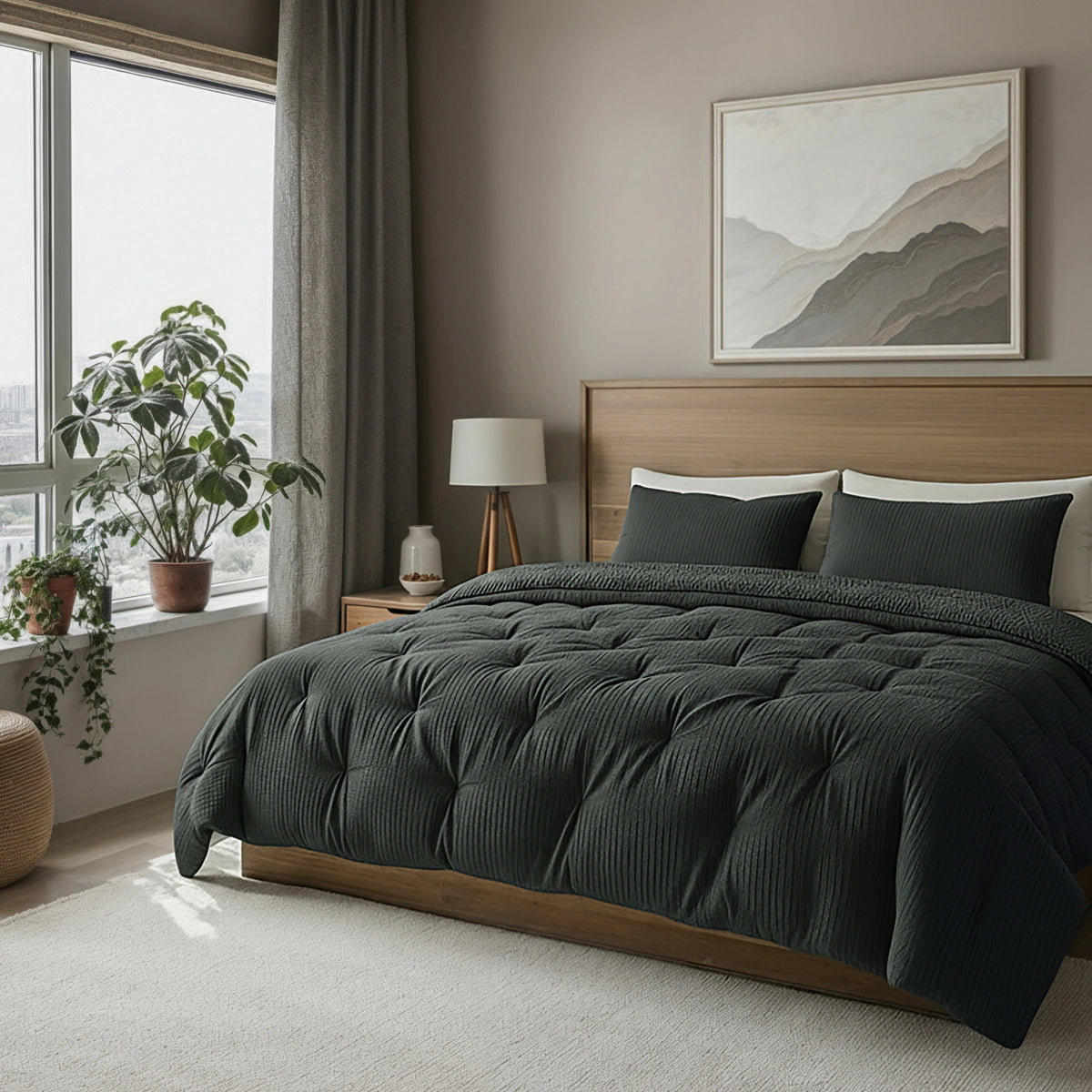 Zelesta Teddy Baumwolle Mousseline - Green