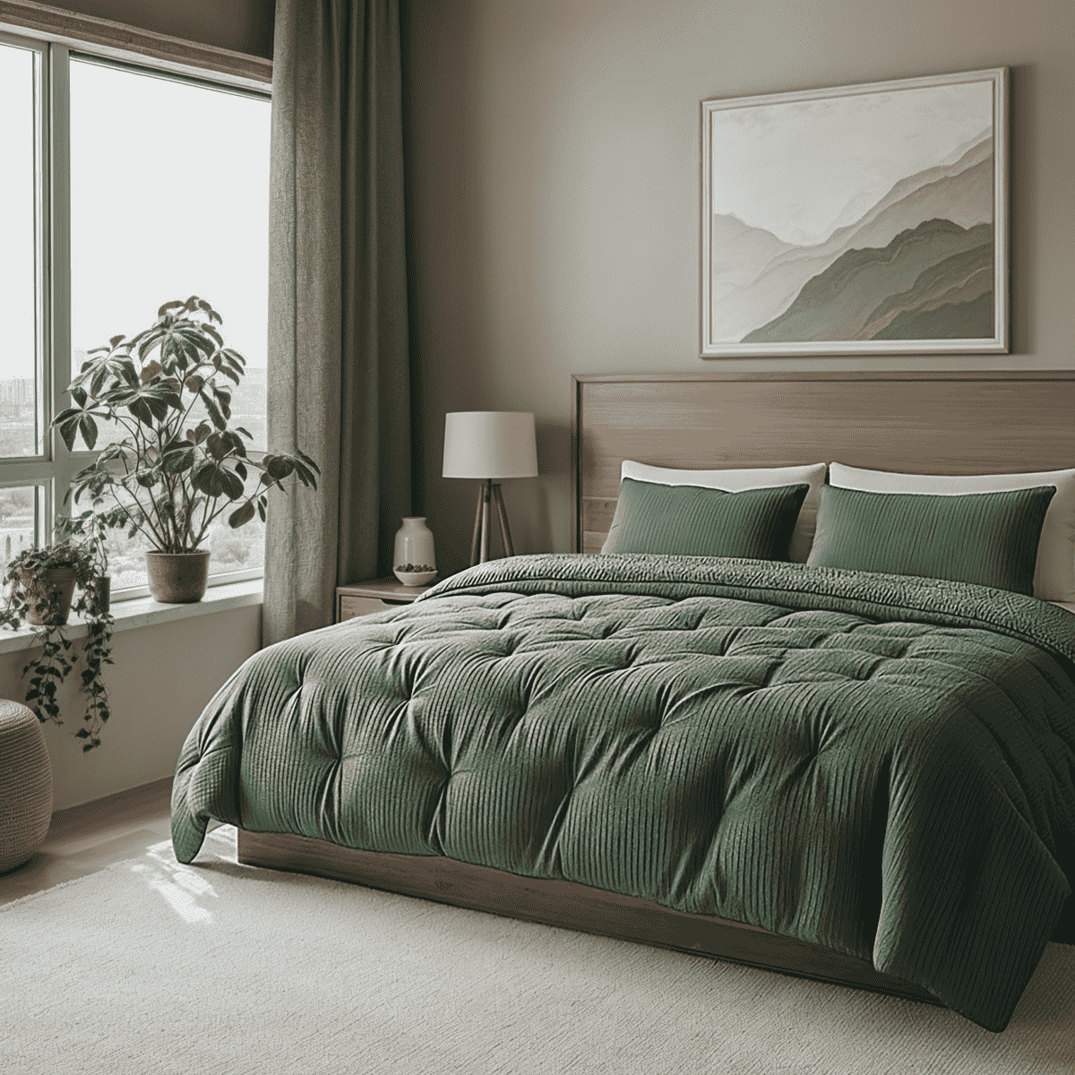 Zelesta Teddy Baumwolle Musselin - Green