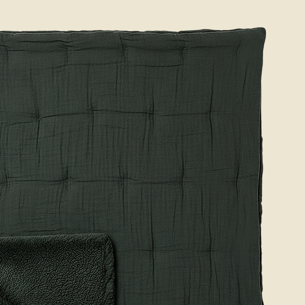 Zelesta Teddy Baumwolle Mousseline - Green