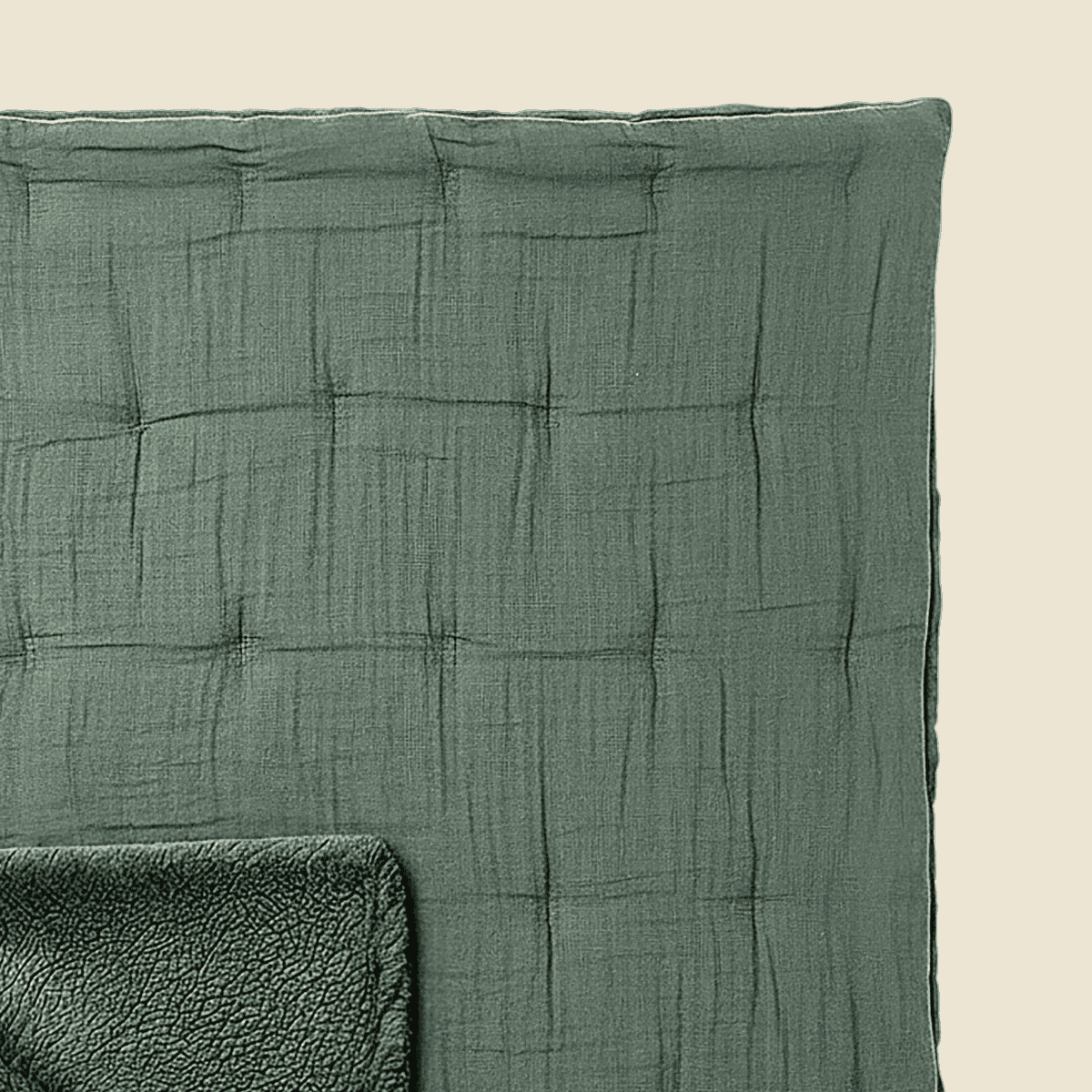 Zelesta Teddy Baumwolle Musselin - Green