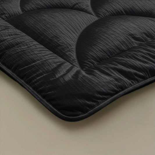 Zelesta Flanel Velvetbed Chique - Black