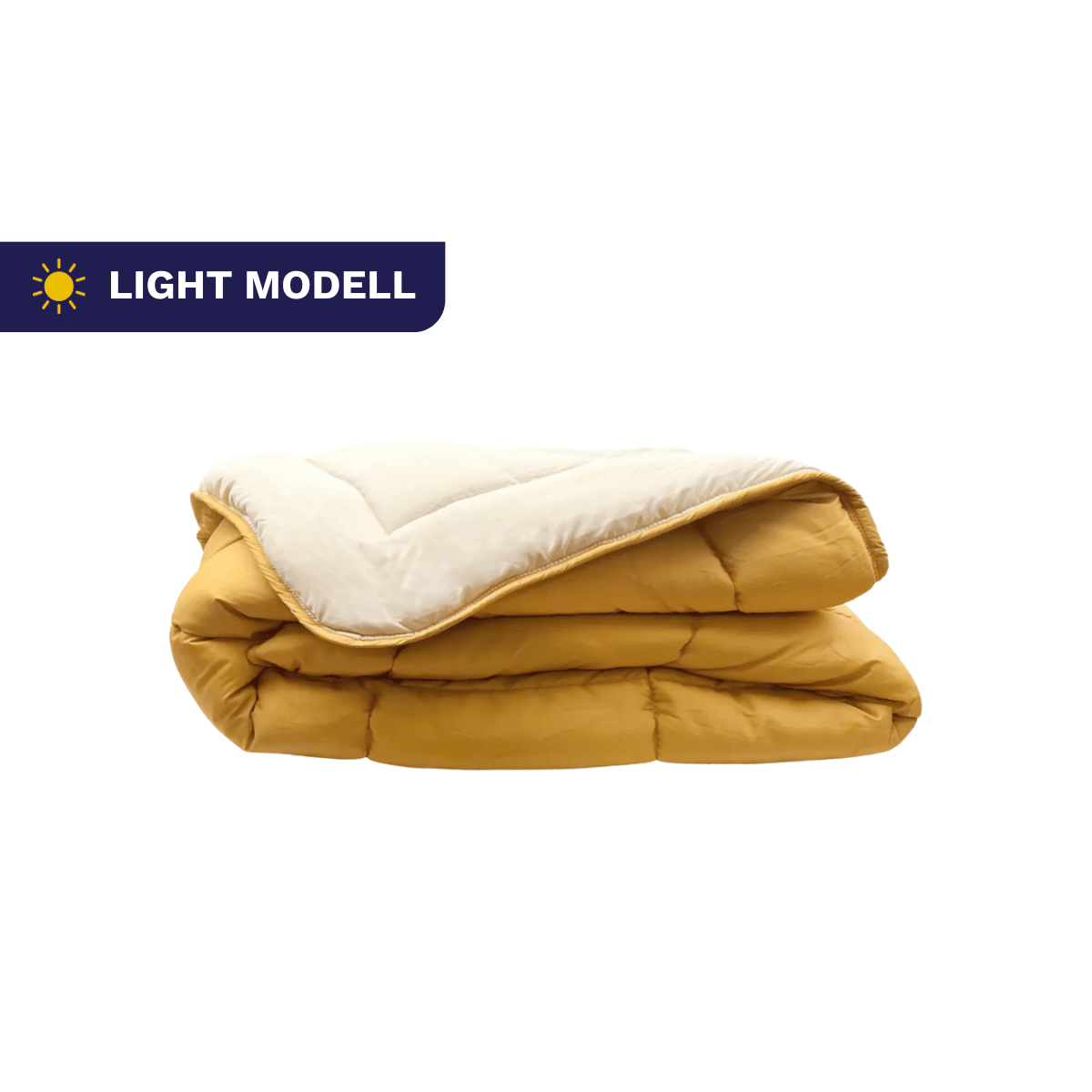 Zelesta Easybed Light - Ockergelb & Leinen