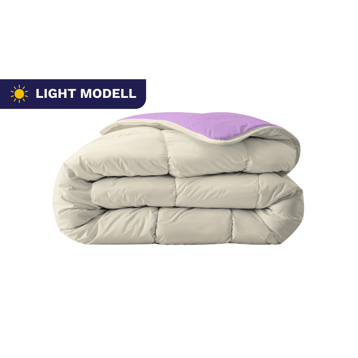 Zelesta Royalbed Light - Lila & Sand Beach - 240x200cm
